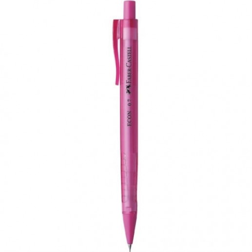 Μηχανικό μολύβι Faber Castell Econ 0.7mm ροζ
